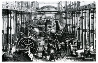 A Revolução Industrial inglesa mudou o modo de produção