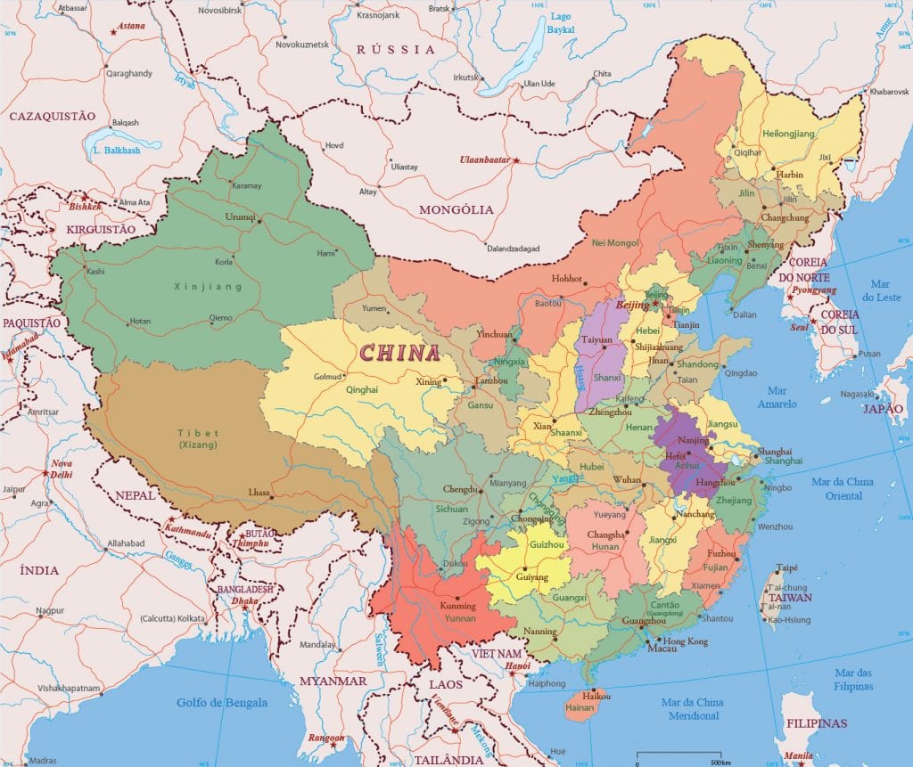 China - História, população, divisões do país, governo e características