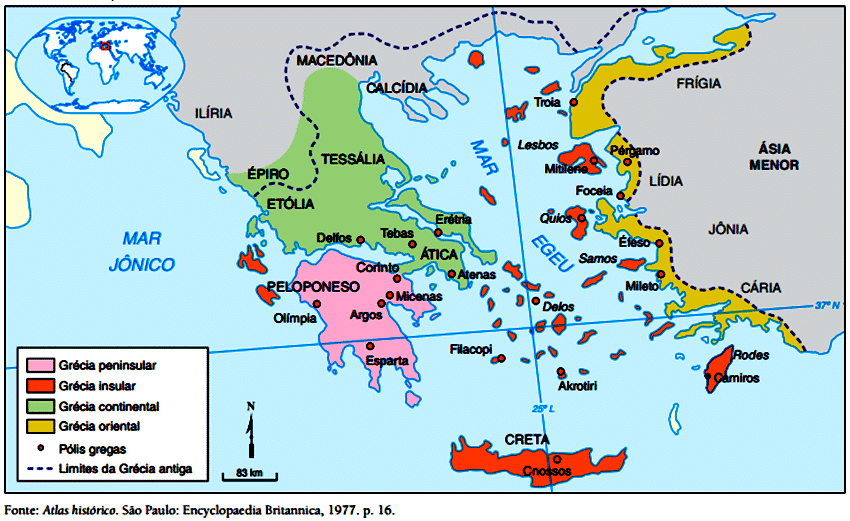Grécia Antiga - História, divisão, aspectos políticos e econômicos da época