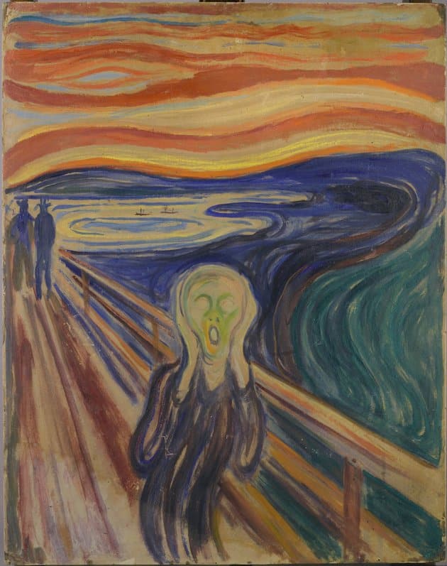 O grito - A obra de Edvard Munch