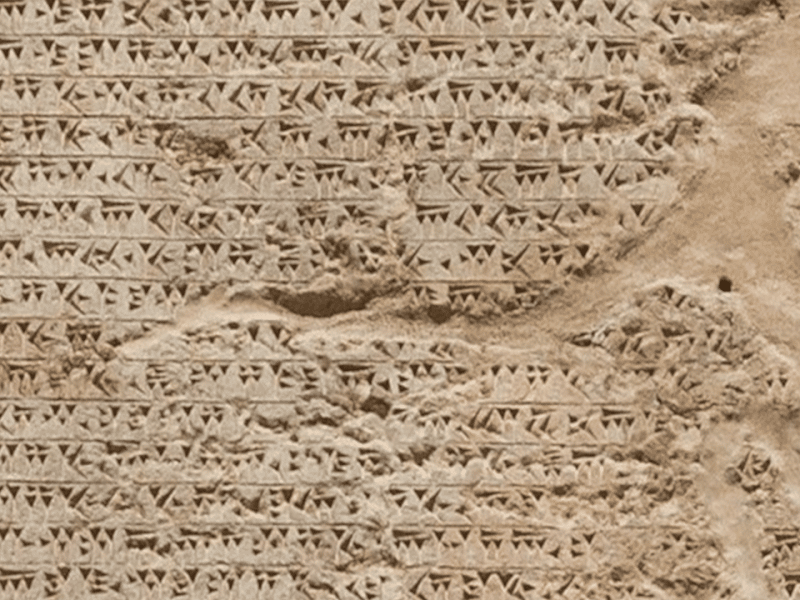 escrita cuneiforme