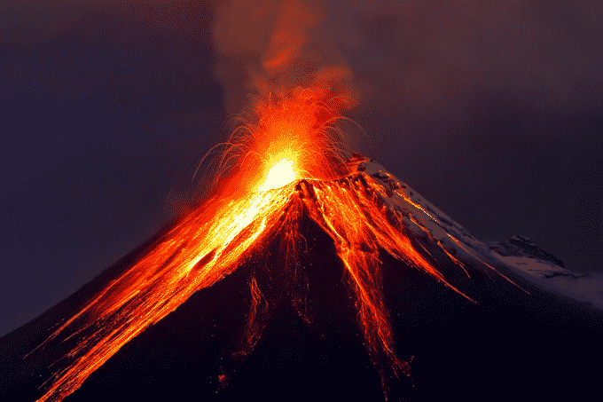 Erupção Vulcânica – O que é, classificação e tipos de erupção