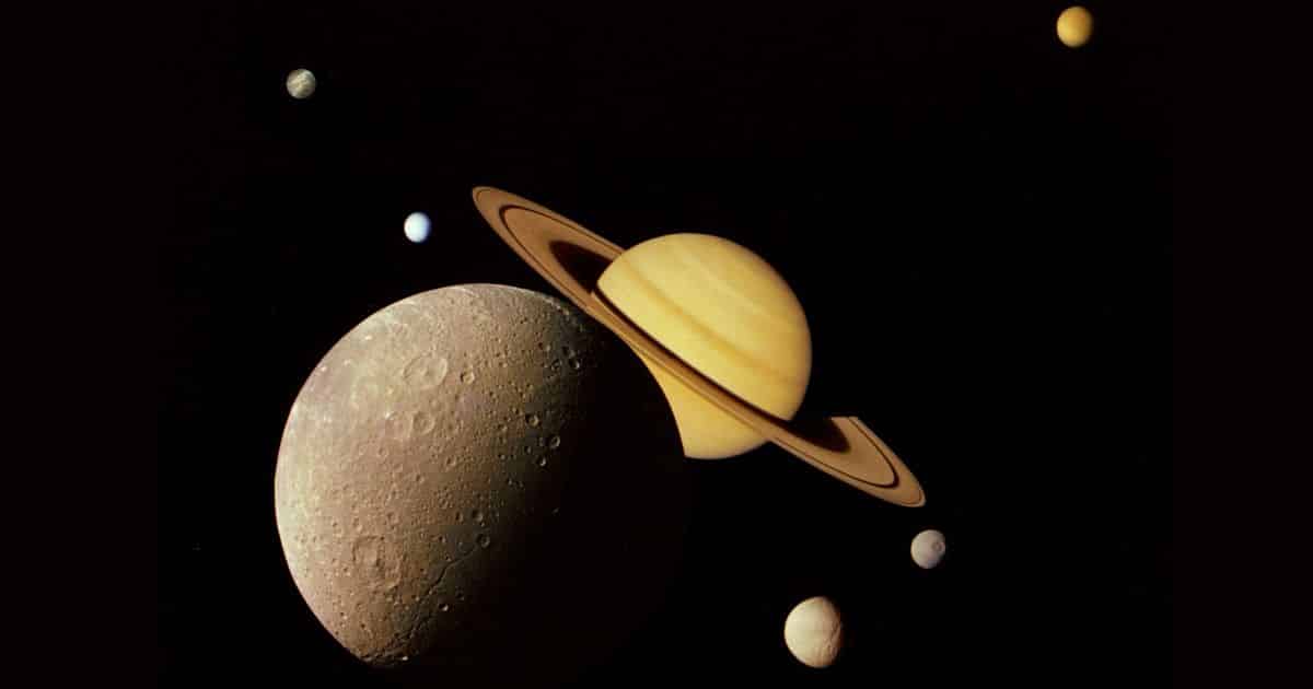 Luas de Saturno - Quais são, características e origem dos nomes